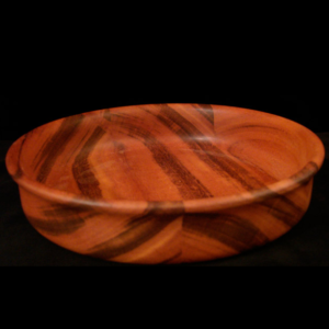 Tigerwood bowl thin